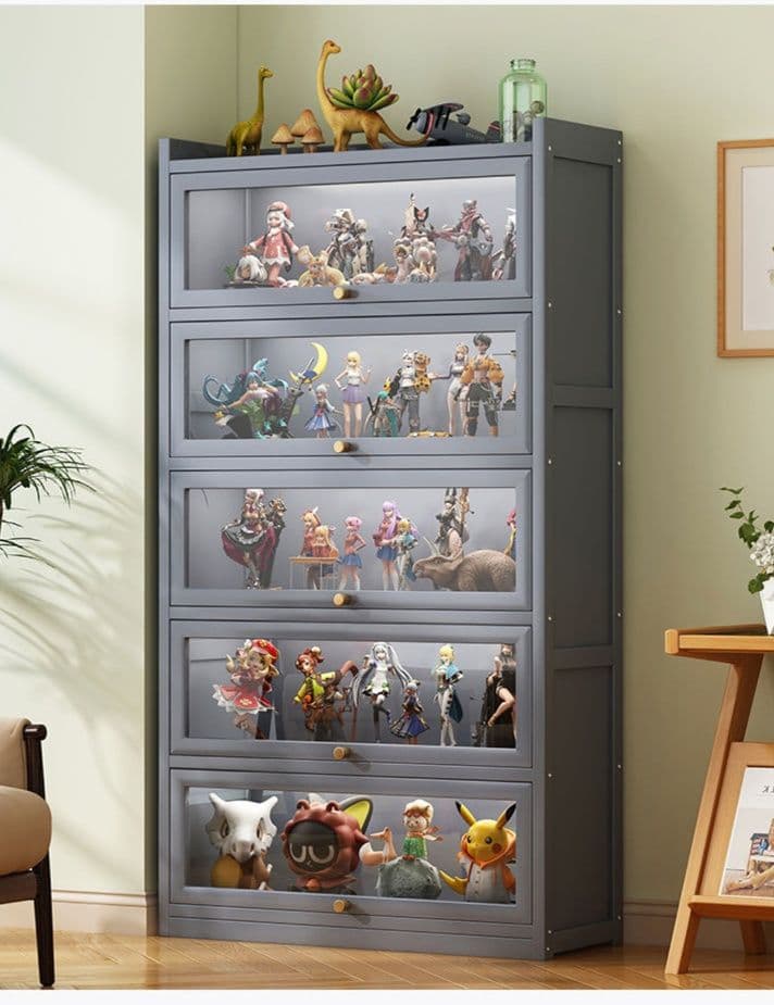 フィギュアケース 大型 階段式大型コレクションケース