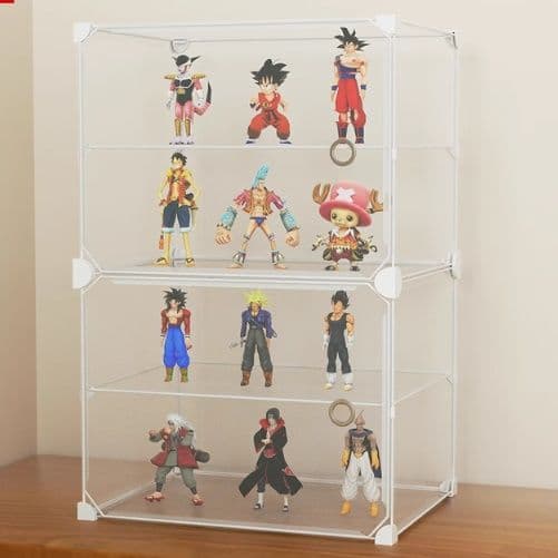 フィギュアケース 積み重ね式透明コレクションケース
