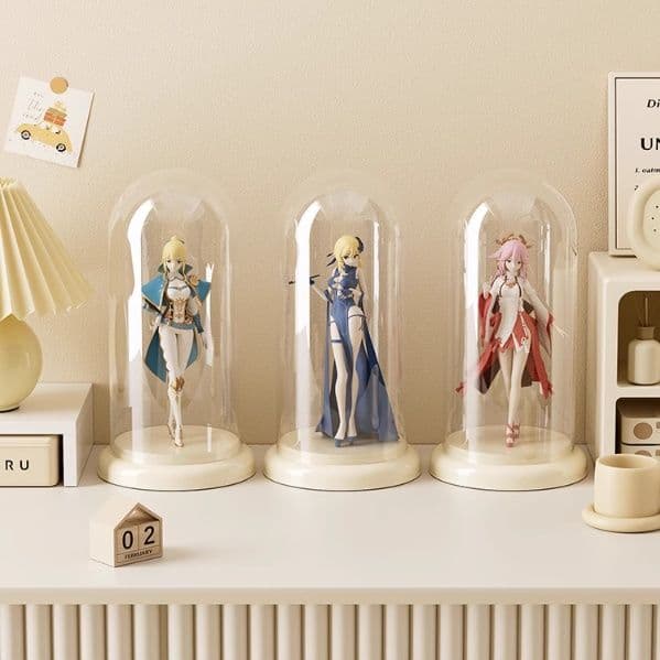 フィギュアケース 円柱型ドーム・コレクションケース