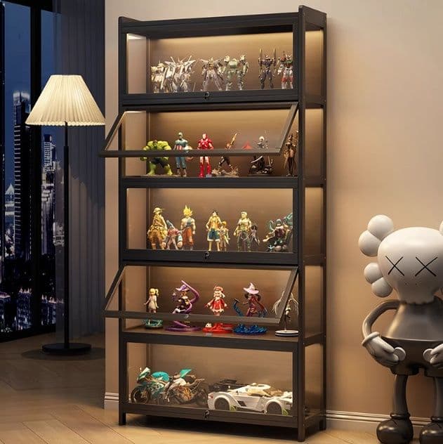フィギュアケース 高級五段飾り棚コレクション