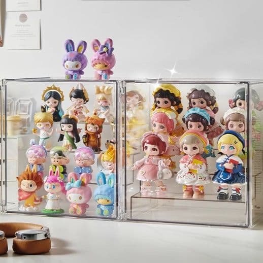 フィギュアケース 透明二段式人形コレクションケース