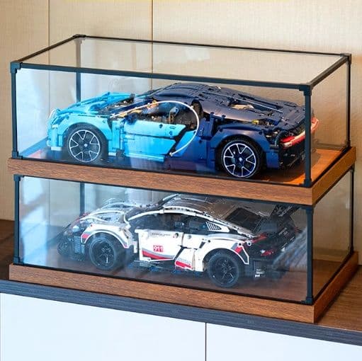 フィギュアケース 二段重ね模型専用展示ケース