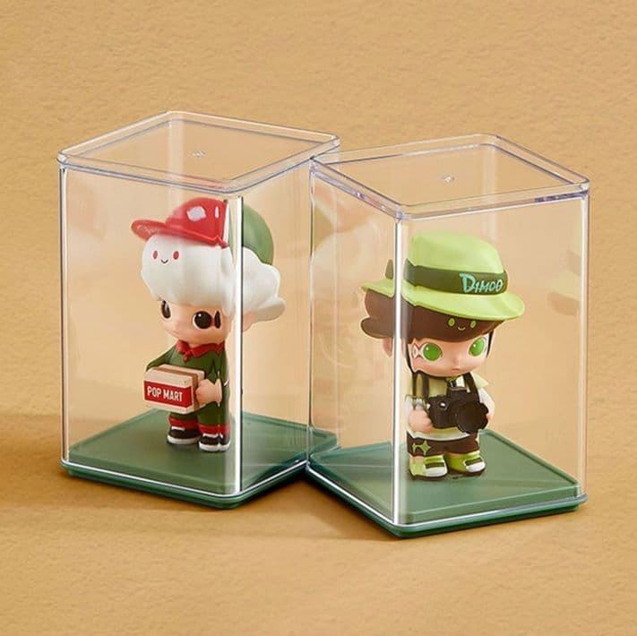 フィギュアケース 積み重ね可能な小型透明フィギュアケース