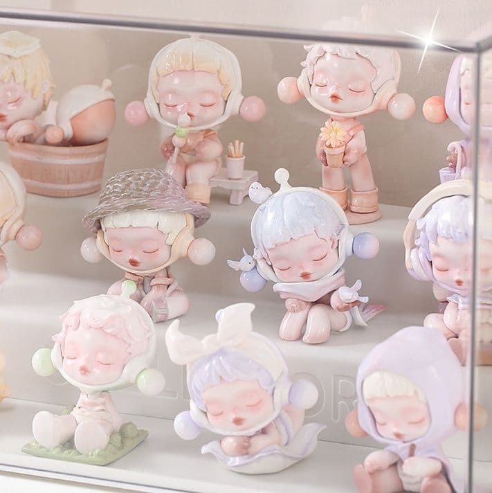 フィギュアケース 積み重ね式透明ミニフィギュアケース
