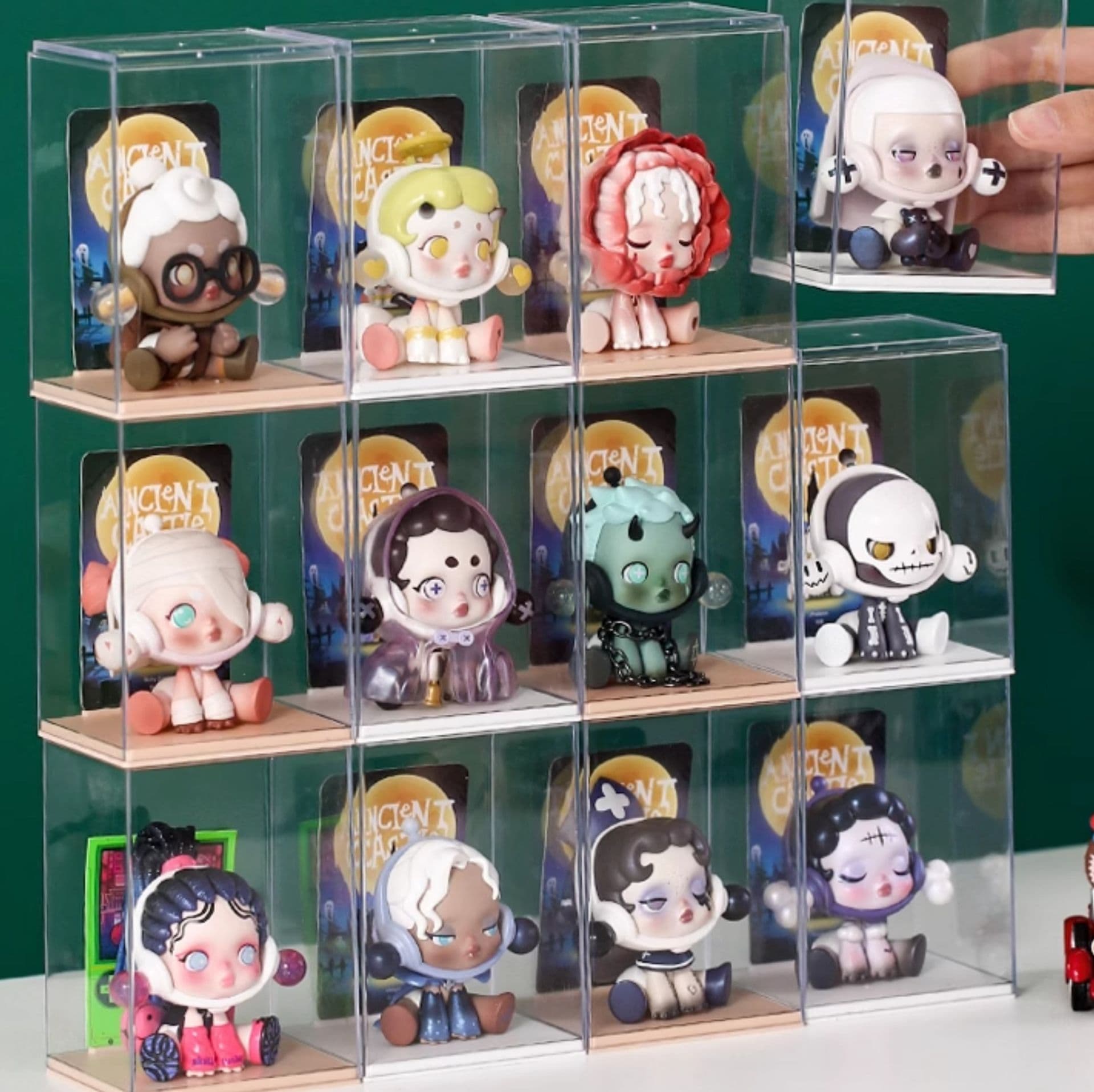 フィギュアケース 透明積み重ねフィギュアケース