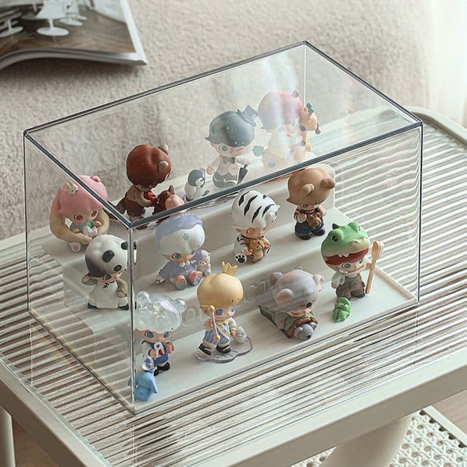 フィギュアケース 透明階段式コレクションケース