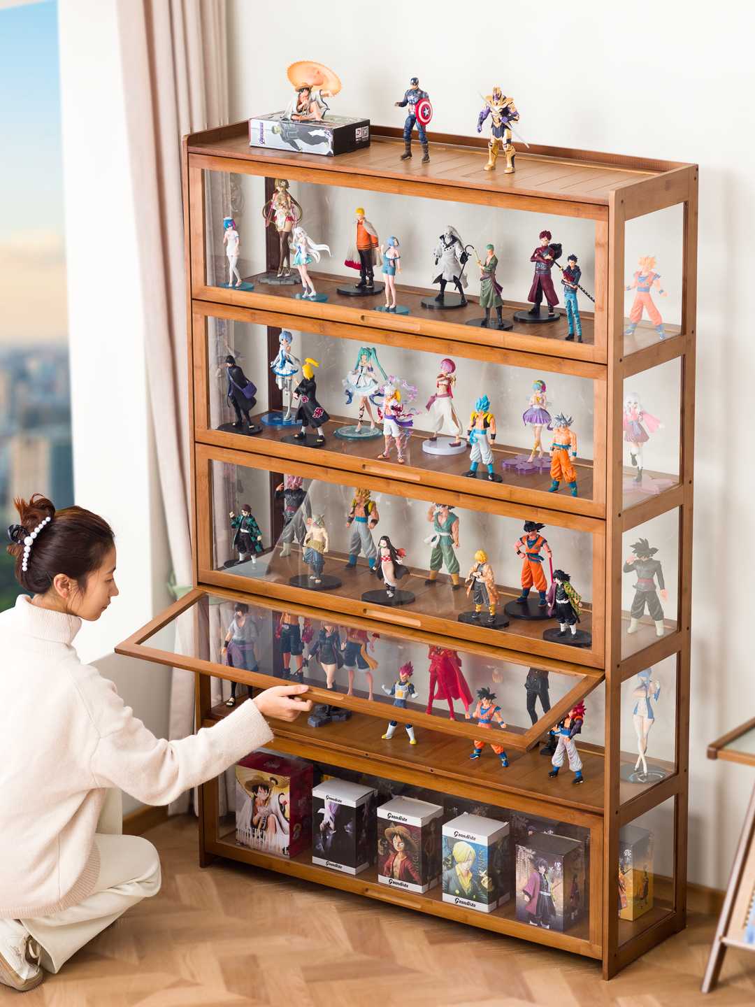 フィギュアケース 大型 コレクションの展示ケース