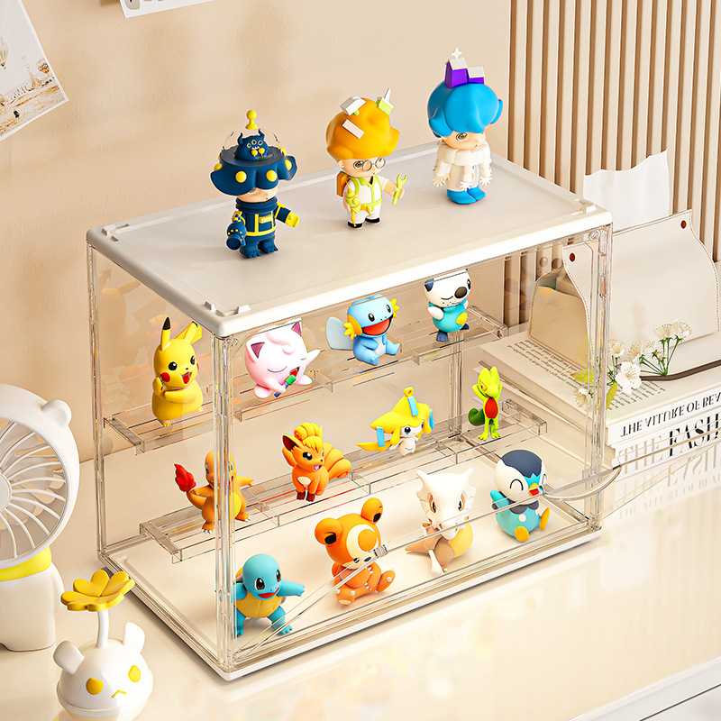 フィギュアケース 小型 コレクションケース 多段式 フィギュア収納