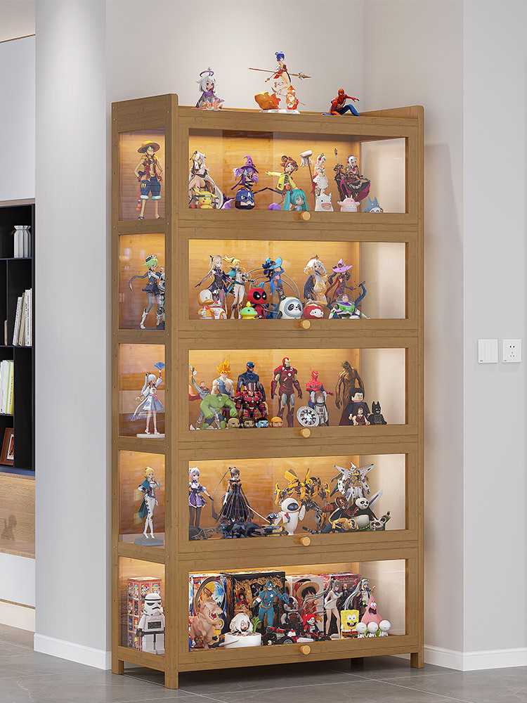 フィギュアケース 大型 コレクション大型多段式ケース