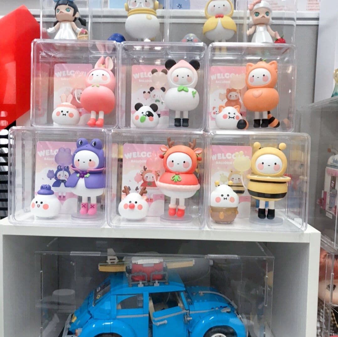 フィギュアケース透明 四角小型フィギュアケース