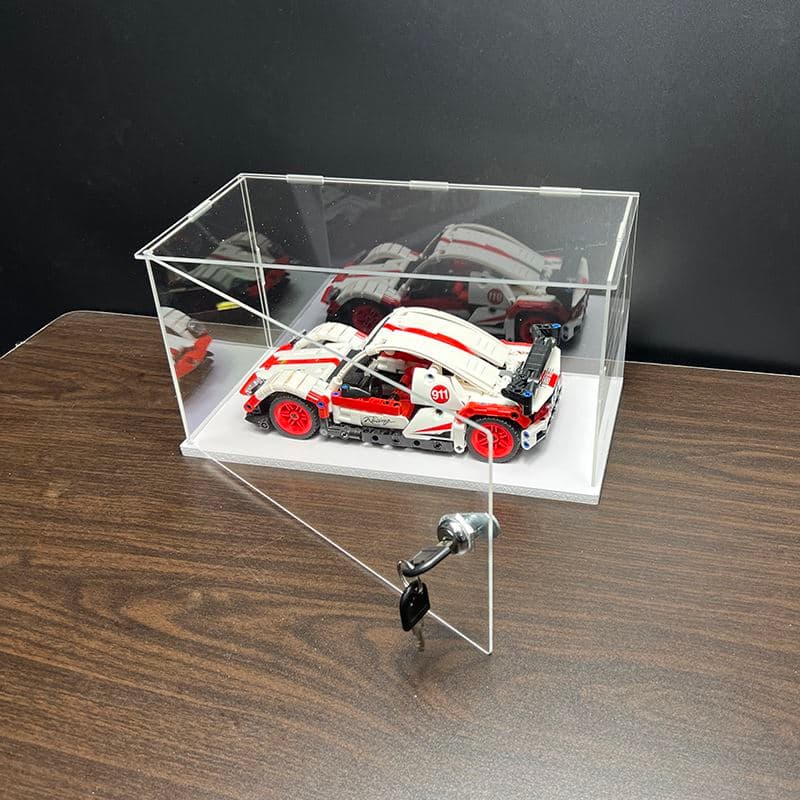 フィギュアケース 鍵付き透明コレクションボックス