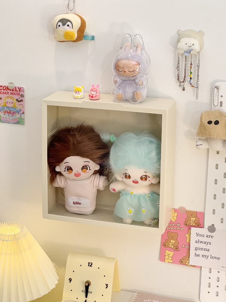 フィギュアケース 小型 ぬいぐるみコレクション壁掛けケース