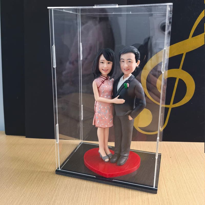 フィギュアケース 小型 コレクションフィギュア専用透明保護ケース