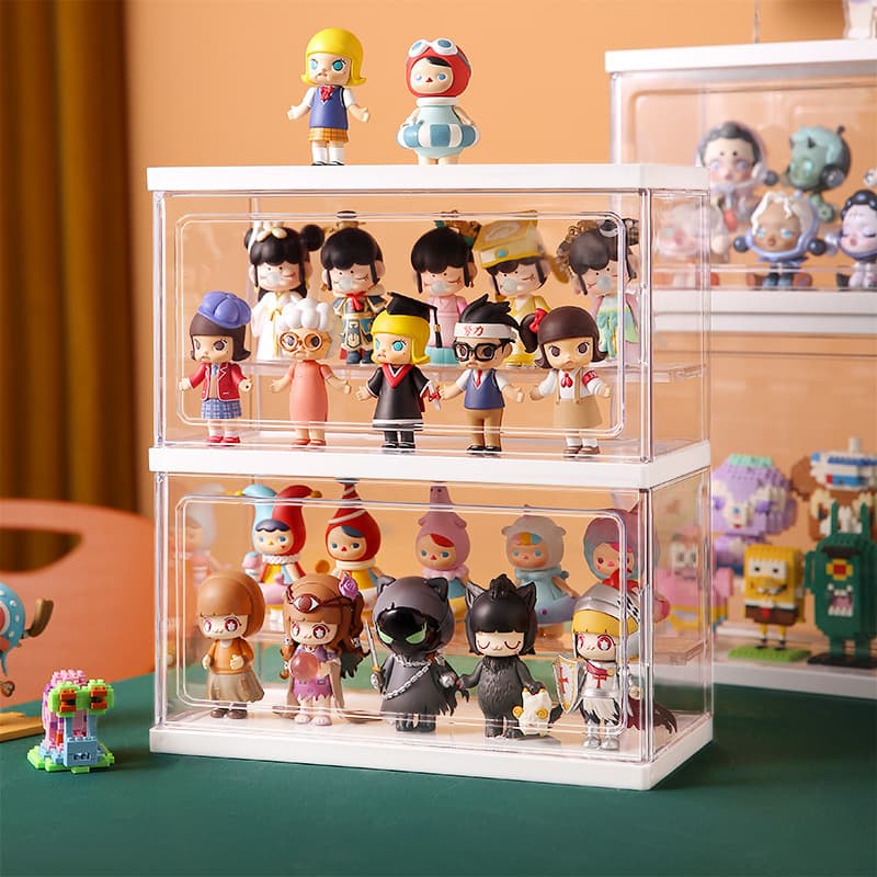 フィギュアケース 積み重ね収納フィギュアケース