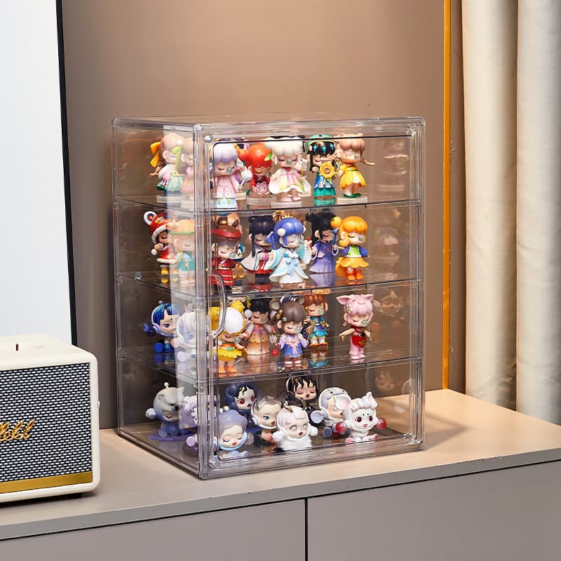 フィギュアケース 大型 透明積み重ね式コレクションケース