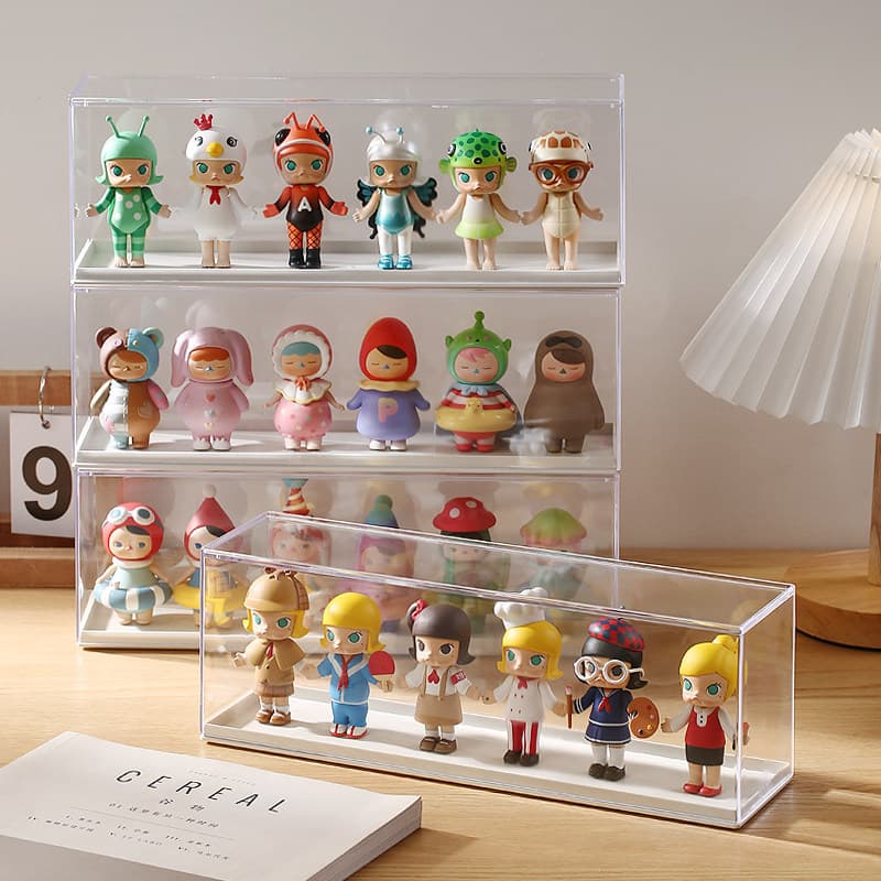 透明アクリル製小型フィギュアケース