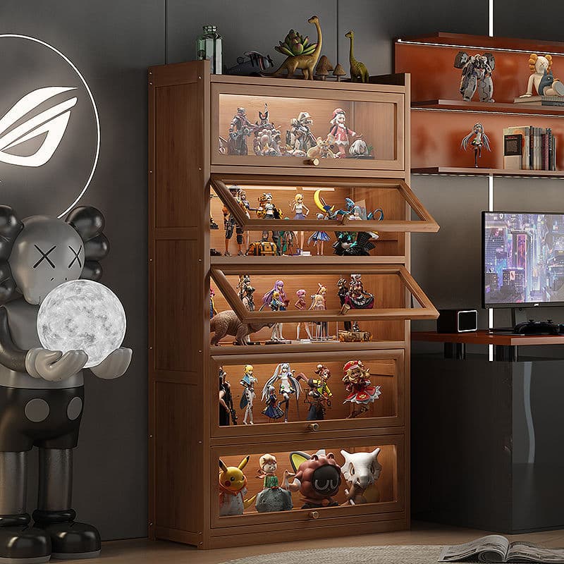 フィギュアケース 大型 階段式大型コレクションケース