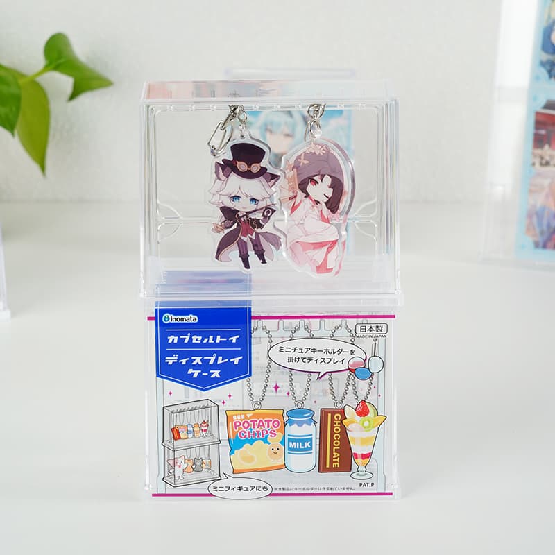 フィギュアケース 透明ミニチュアコレクションボックス