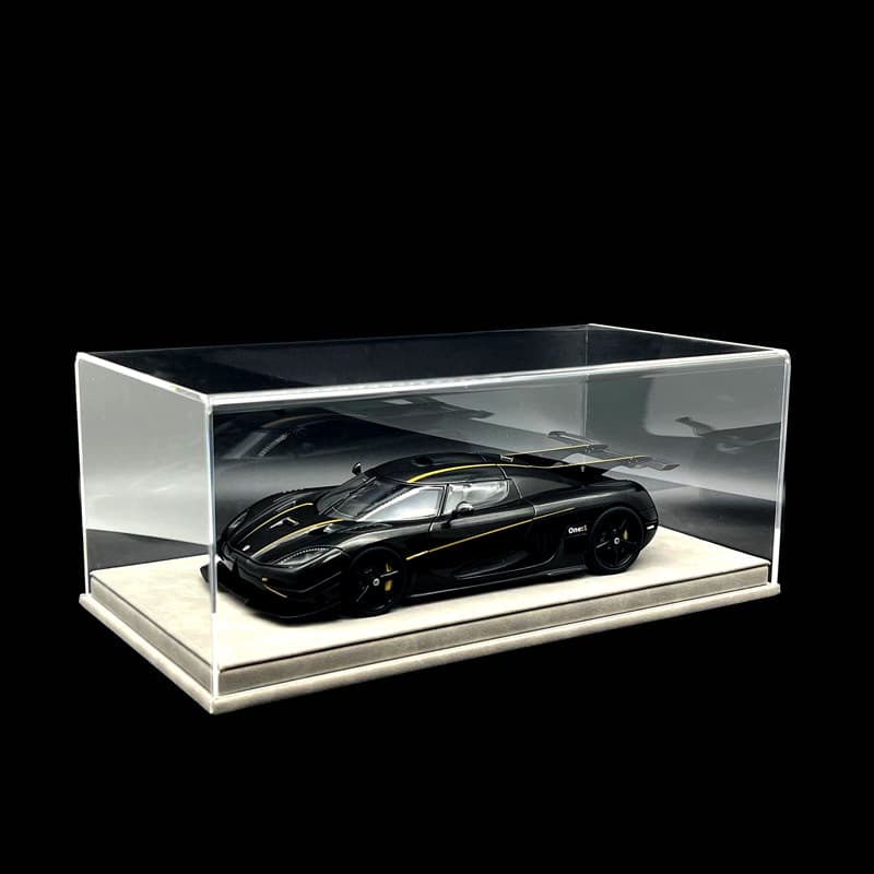 フィギュアケース 小型 高級車模型用クリスタルディスプレイケース