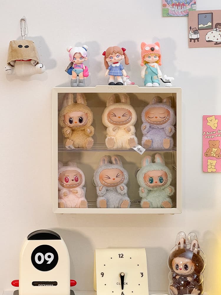フィギュアケース 小型 ぬいぐるみコレクション壁掛けケース