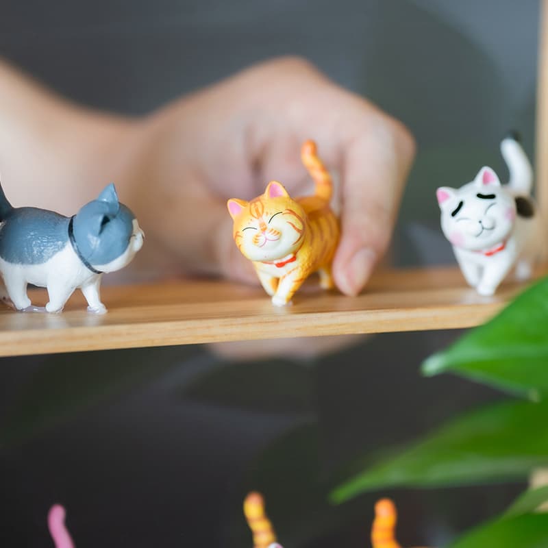 フィギュアケース 小型 コレクションの雅 ミニフィギュア飾り棚