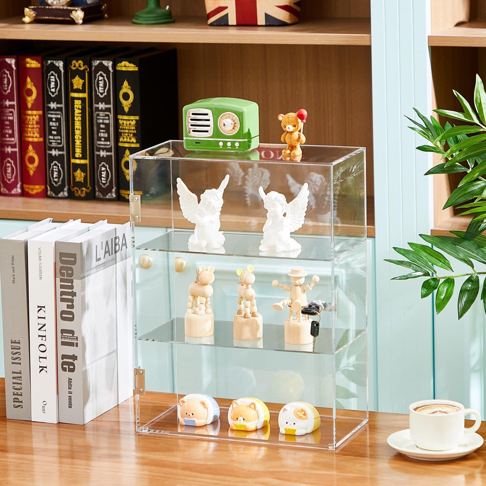 フィギュアケース 小型 多層式コレクション展示ケース