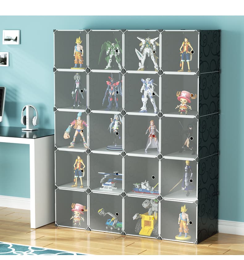 フィギュアケース 大型 多層組合せ透明展示ケース