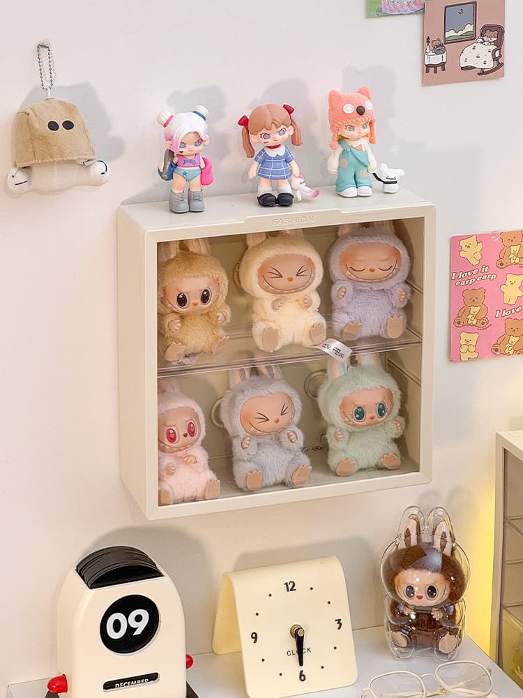 フィギュアケース 小型 ぬいぐるみコレクション壁掛けケース